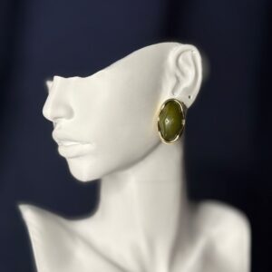 Yeşil zr model küpe