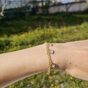 Yonca charm bileklik