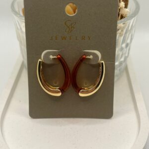 iki renk halka küpe